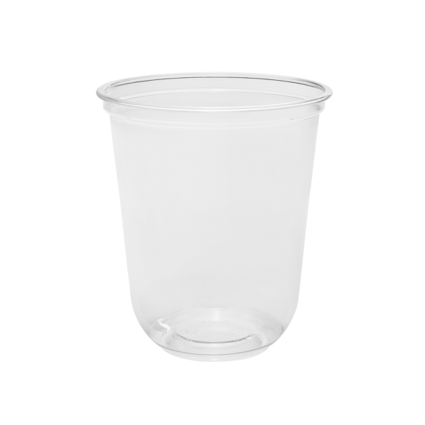 Buy Wholesale China Blank U Shape Cup 360ml 500ml 700ml Clear Pet Pp Plastic  Cup & Plastic Cups With Lids at USD 0.03