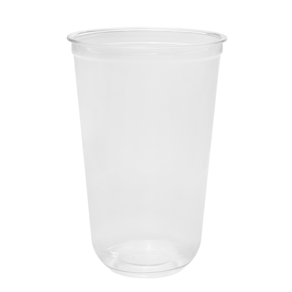 U-Shape Karat 24oz PET Clear Cup
