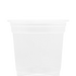 Clear Karat 8oz PET Plastic Cold Cup rim