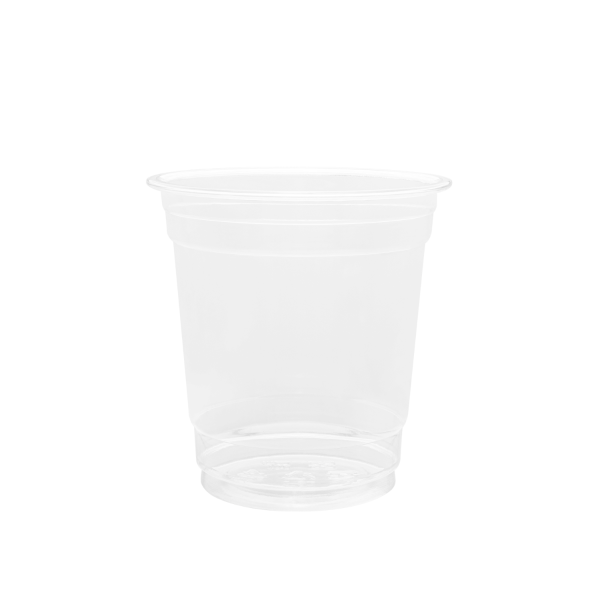 Clear Karat 8oz PET Plastic Cold Cup