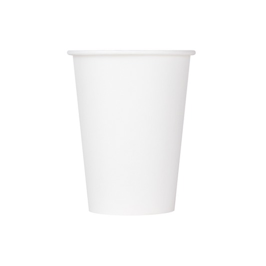 [1,000 ct] 12 oz Paper Cold Cups | 90 mm | White – LollicupStore
