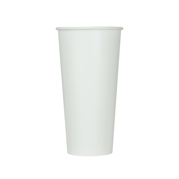 Karat 22oz Paper Cold Cup (90mm), White - 1,000 pcs