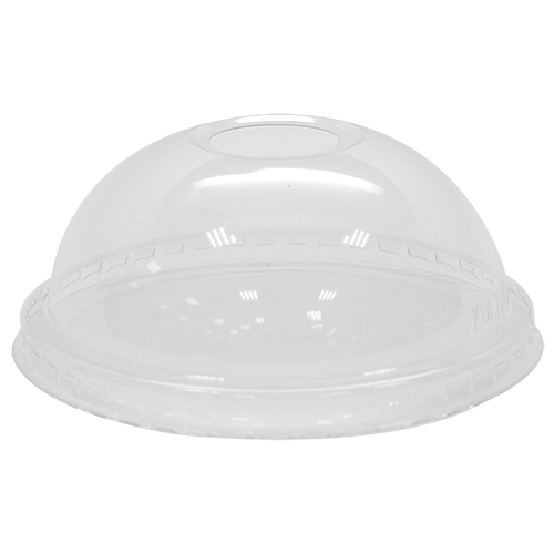 Clear Karat 104.5mm PET Plastic Dome Lid