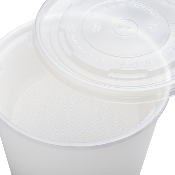 Karat 16oz PP Plastic Insert for 24-32oz Paper Food Container