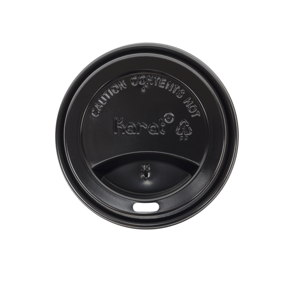 Lid Sipper 8/12/16OZ Coffee Cup T/Wall100PC (10SLV) (Suit Black Cup) :  Reliable Food Distributors