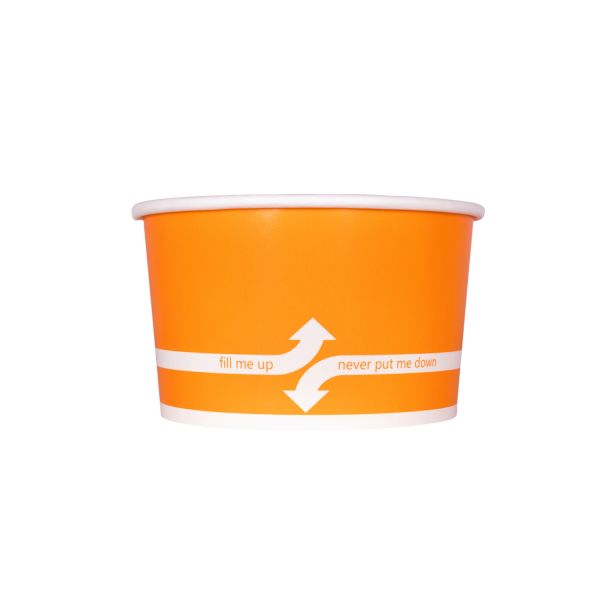 Orange Karat 20oz Food Container
