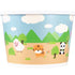 8oz Food Containers (95mm), Safari Print - 1,000 pcs