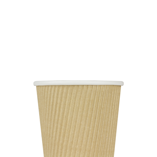 8 oz. Ripple Wall Paper Coffee Cups