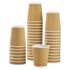Kraft Karat 8oz Ripple Paper Hot Cups