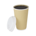 Kraft Karat 16oz Ripple Paper Hot Cups