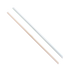Mixed Striped Colors Karat 9'' Jumbo Straws (5mm) Unwrapped