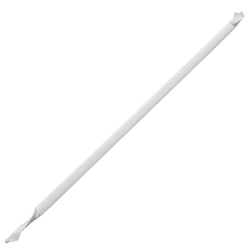 Karat 10.25'' Giant Straw wrapped in paper