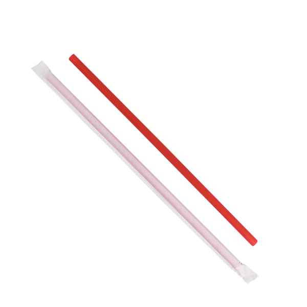 Red Cheers 25pc Paper Straws