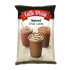 Spiced Chai Latte powdered mix in container with 3 drink images on container