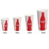 Coca Cola Karat Paper Cold Cups in multiple sizes