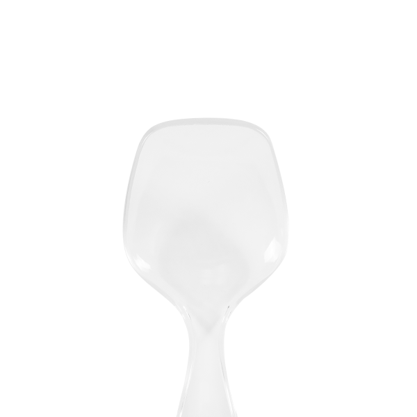 Clear Karat 9" PS Plastic Serving Spoon