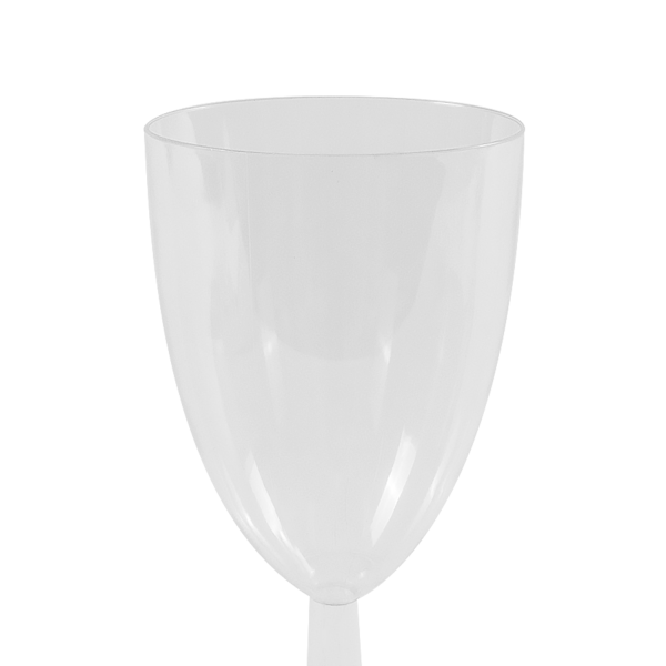 Clear Karat 8oz PS Plastic Wine Cup