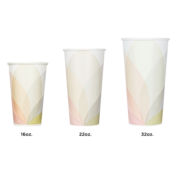 Karat Paper Cold Cups in multiple sizes