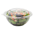 Karat 185mm Dome Lid for 32oz PET Salad Bowl - 300 pcs