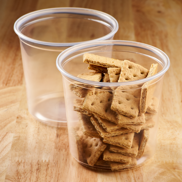 Plastic Deli Cup and Lid - 8 oz - 240 Qty – Bakers Authority