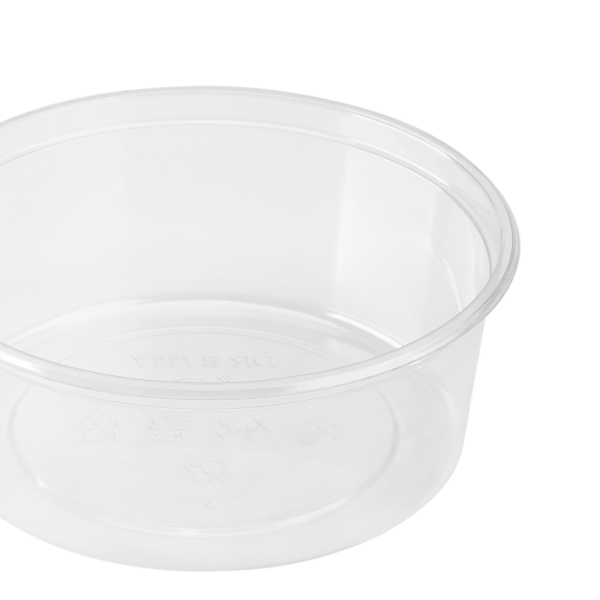 8 oz. Round Biodegradable Food Container