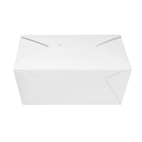 White Karat 110 fl oz Fold-To-Go Box