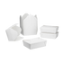 Karat 76 fl oz Fold-To-Go Box #3, White - 200 pcs
