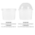 White Karat 10/12 oz Gourmet Food Container with matching lid