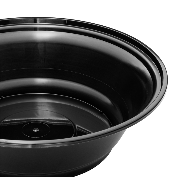 Karat FP-IMB36B 36 oz PP Injection Molding Bowl - Black (Case of 300)