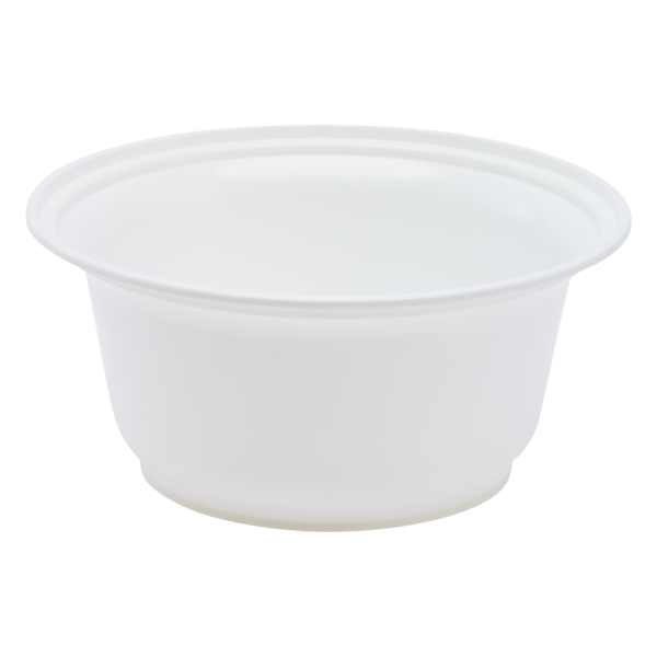 Microwavable PP Injection To Go Bowl 32 oz- White (300/case