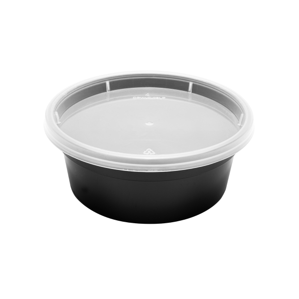 Deli Containers 8oz with Lids – Metro City Cooking