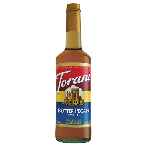 Torani Butter Pecan Syrup - Bottle (750 mL)