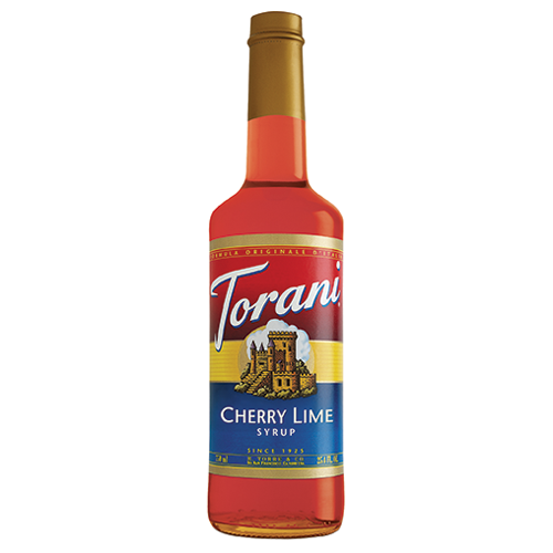 Torani Cherry Lime Syrup - Bottle (750 mL)