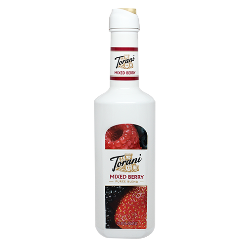 Torani Mixed Berry Puree Blend - Bottle (1L)