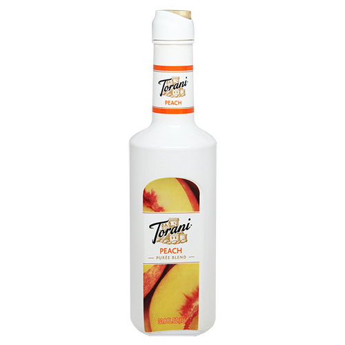 Torani Peach Puree Blend - Bottle (1L)