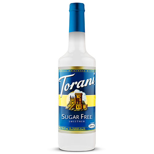 Torani Sugar Free Sweetener Syrup - Bottle (750mL)