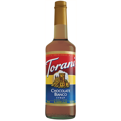 Torani White Chocolate Syrup - Bottle (750mL)