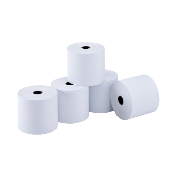 White Karat 2 1/4" x 200' Thermal Paper Rolls
