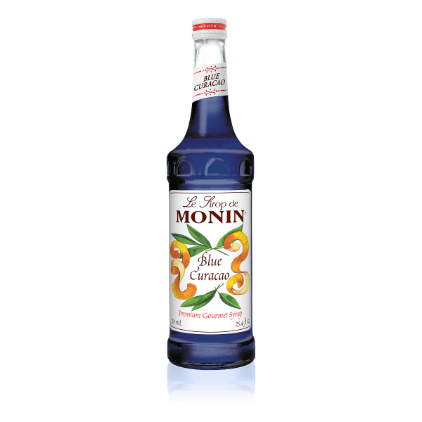 Monin Blue Curacao Syrup - Bottle (750mL)