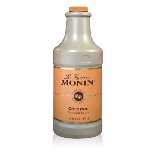 Caramel Plus Monin Caramel Sauce - Bottle (64oz) – LollicupStore