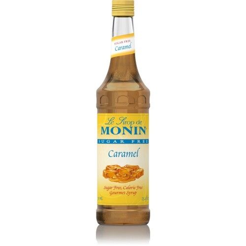 Monin Sugar Free Caramel Syrup - Bottle (750mL)