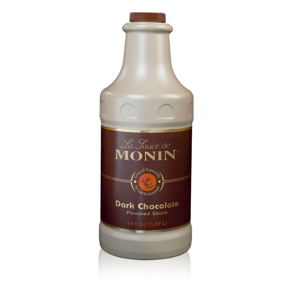 Monin Dark Chocolate Sauce - Bottle (64oz)