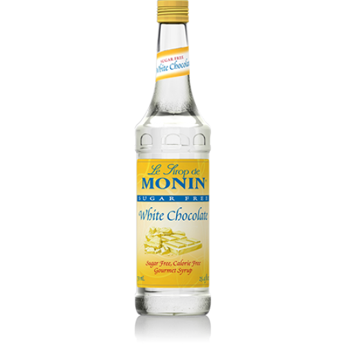 Monin Sugar Free White Chocolate Syrup - Bottle (750mL)