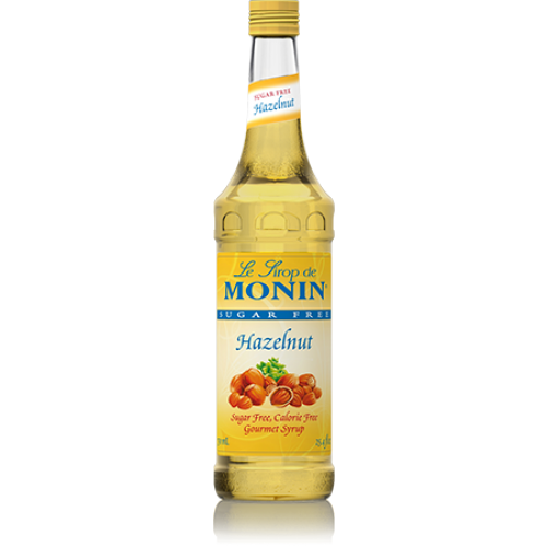 Monin Sugar Free Hazelnut Syrup - Bottle (750mL)