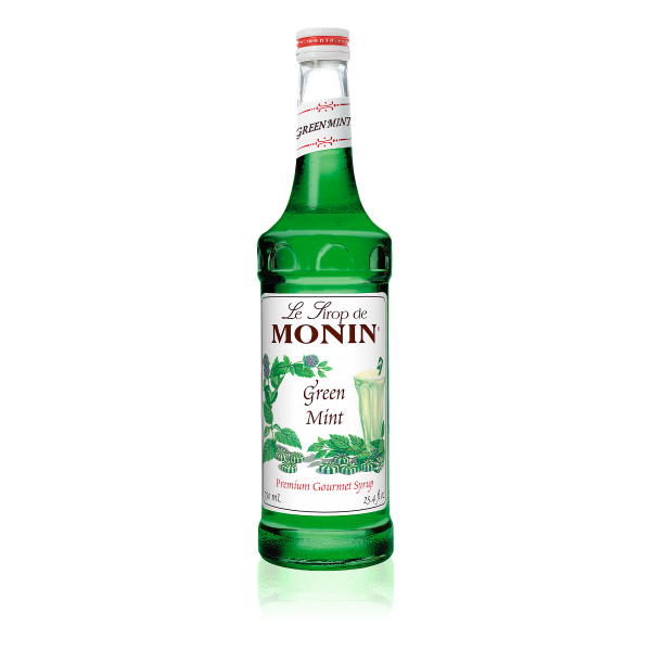 Monin Green Mint Syrup - Bottle (750mL)