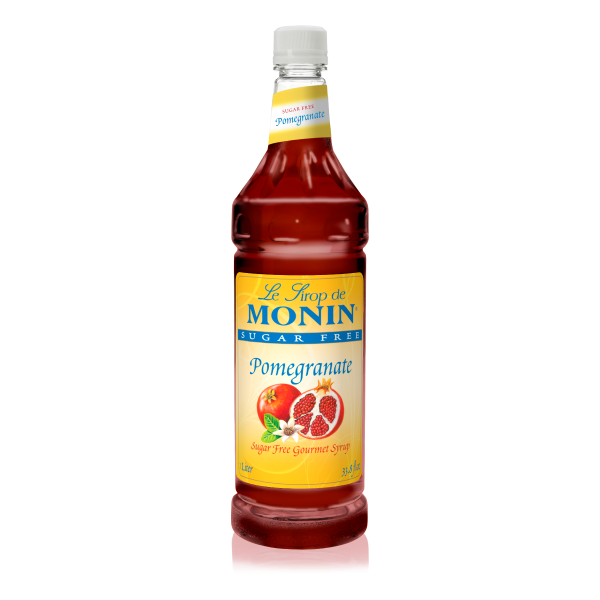 Monin Sugar Free Pomegranate Syrup - Bottle (1L)