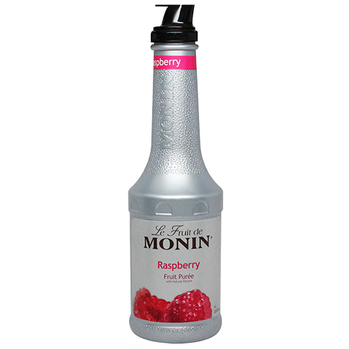 Monin Raspberry Fruit Puree - Bottle (1L)