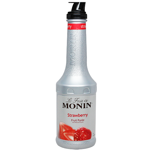 Monin Strawberry Fruit Puree - Bottle (1L)