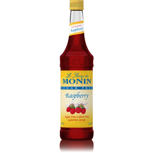 Monin Sugar Free Raspberry Syrup - Bottle (750mL)