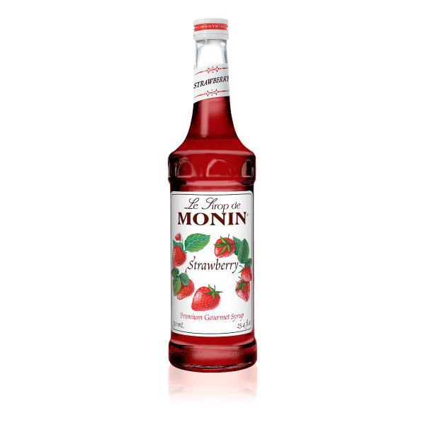 Monin Strawberry Syrup - Bottle (750mL)